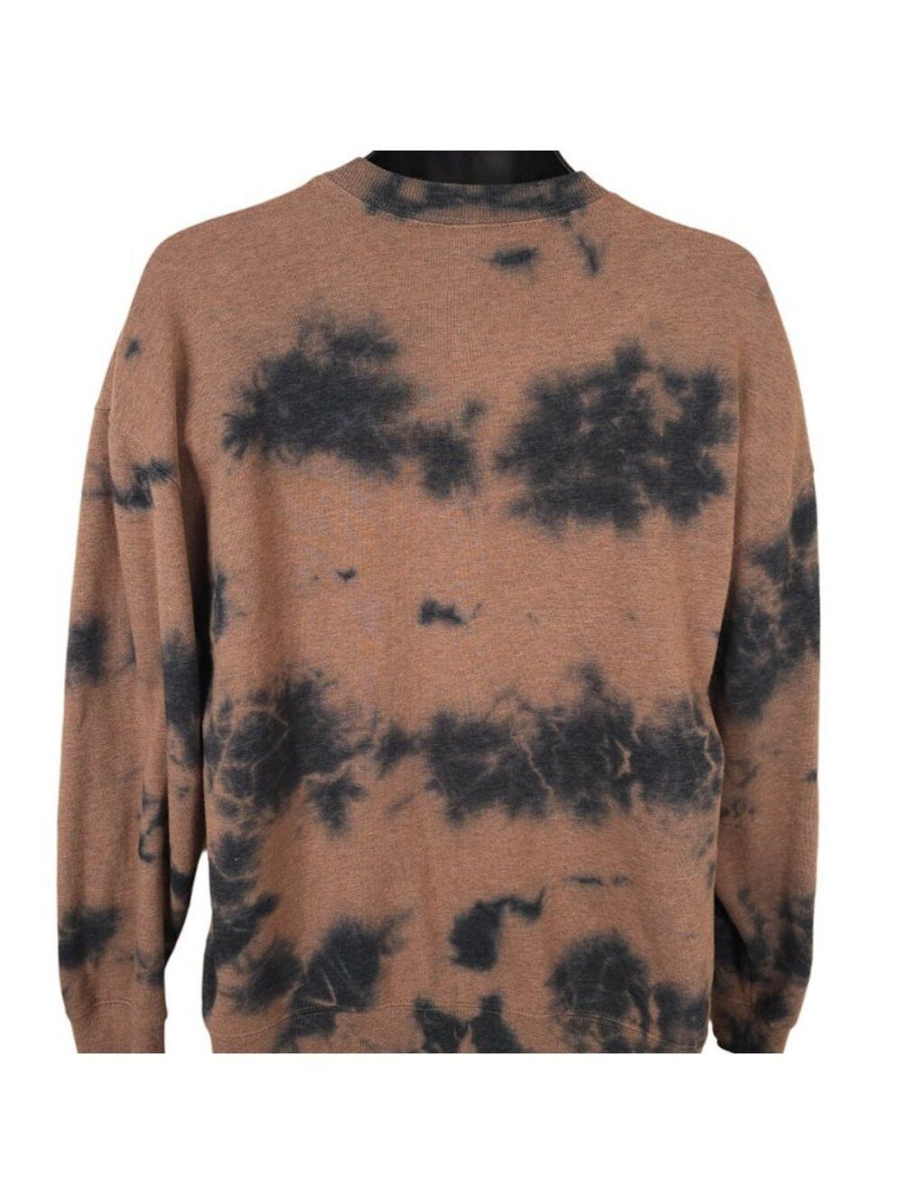 Brooklyn Sweatshirt Womens Size Small Brown Black Travel Destination OVERSIZED - Picture 4 of 6